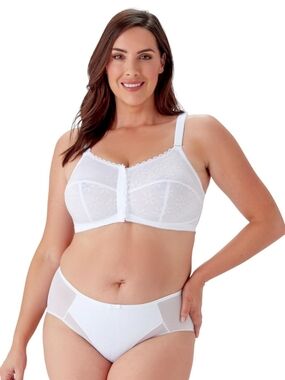 Berlei Women's Classic Full Cup Non-Wired Front Closure Bra 44B New!